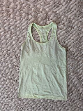 lululemon athletica Lime Green Racerback Tank